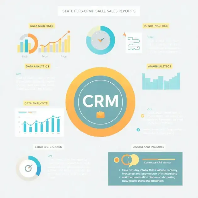 Relatórios personalizados no CRM
