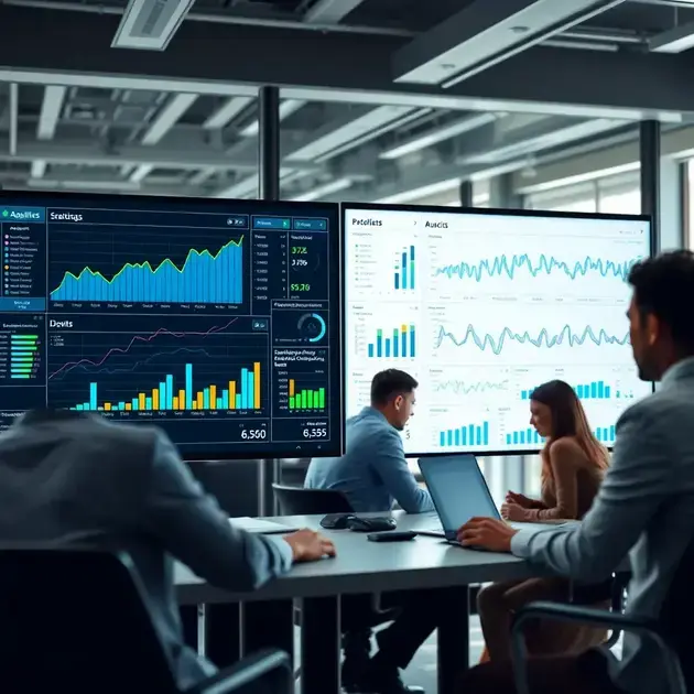 Monitoramento ao vivo das vendas para ajustes comerciais rápidos