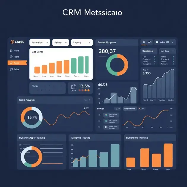 Dashboard acompanhamento oportunidades CRM, visualize métricas e otimize vendas com gráficos
